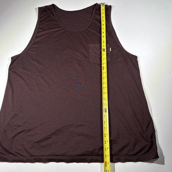 Vuori Tank Top Mens 2XL tradewind Tech Performance Gym Workout pocket V142 - Picture 5 of 7